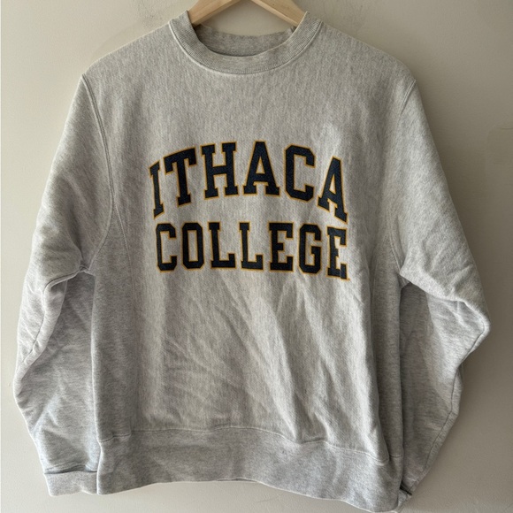 Ithaca College Vintage Champion Crewneck Sweatshirt - Picture 1 of 5